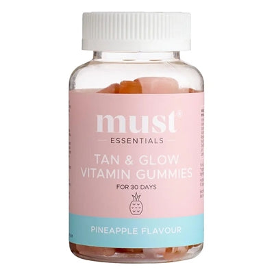 Must Essentials - Tan & Glow vitaminer Vingummi - 60 stk