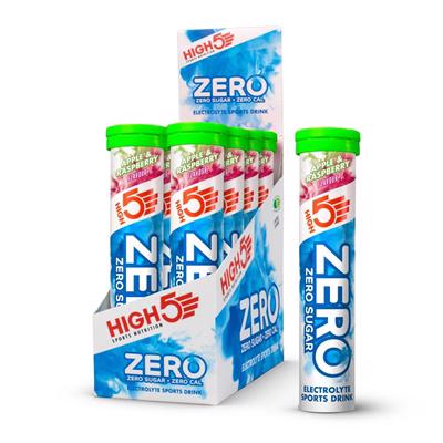 High5 Zero tabletter - 8 x 20 stk - Æble Hindbær