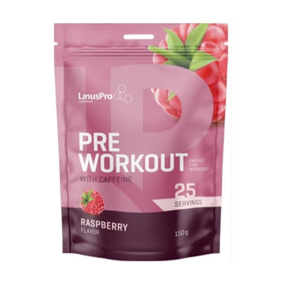 LinusPro PWO Raspberry 150g - Pre Workout