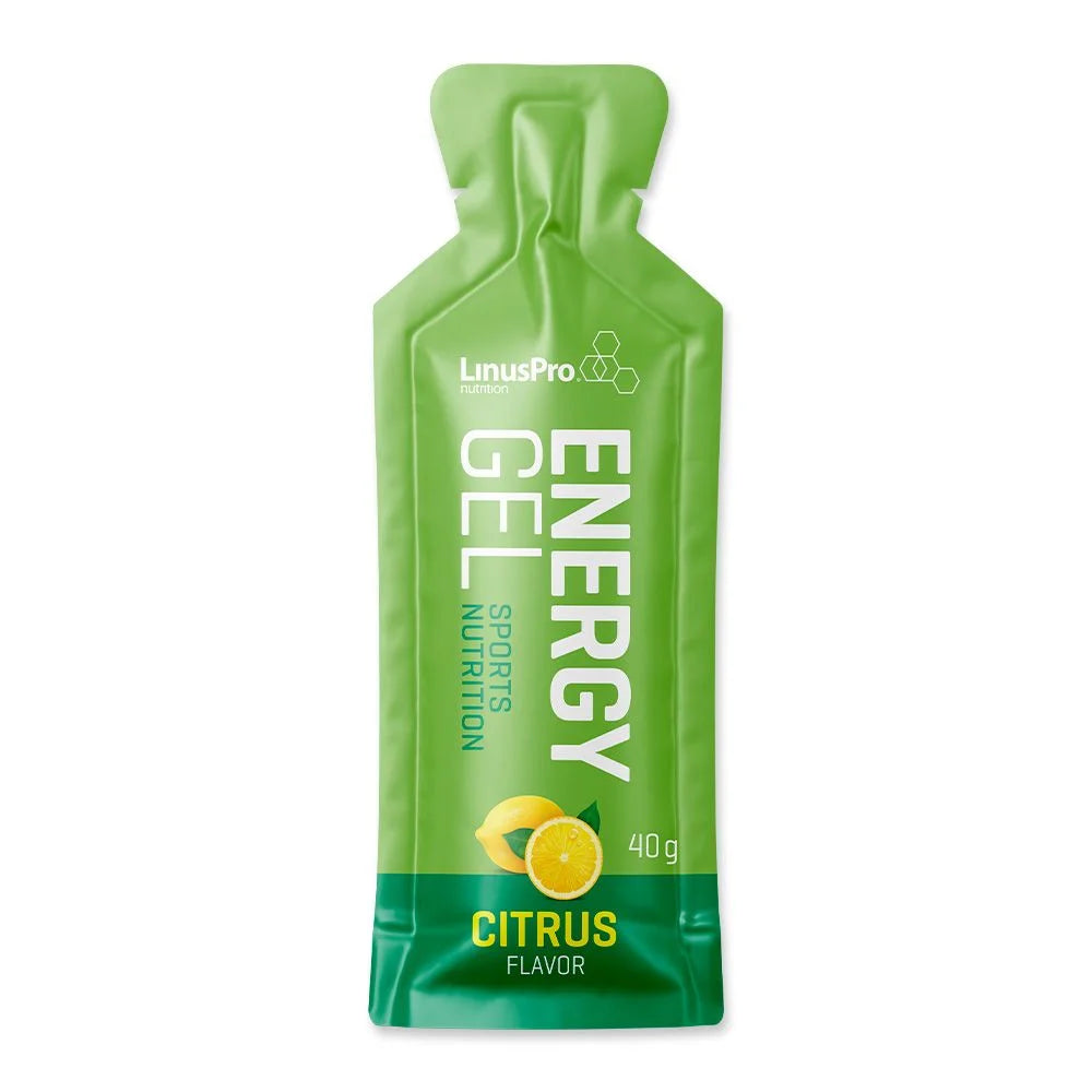 LinusPro Energy Gel Citrus 40g  x 30 stk