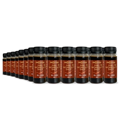KASSETILBUD - INZYM PWO Pre Workout Shot Cola - 48 x 60 ml