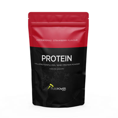 PurePower Proteinpulver  - 400g - Jordbær