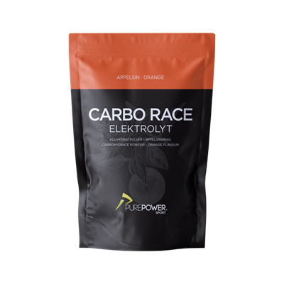 PurePower Carbo Race Electrolyte - 1 kg - Appelsin