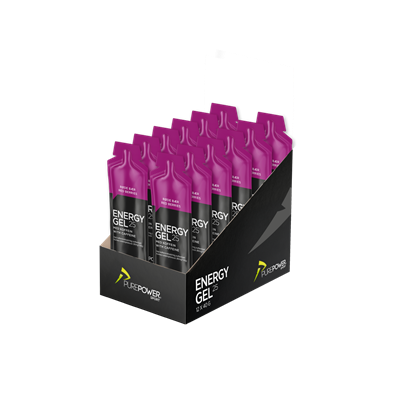 PurePower Energy Gel - 12 x 40g - Røde bær med koffein