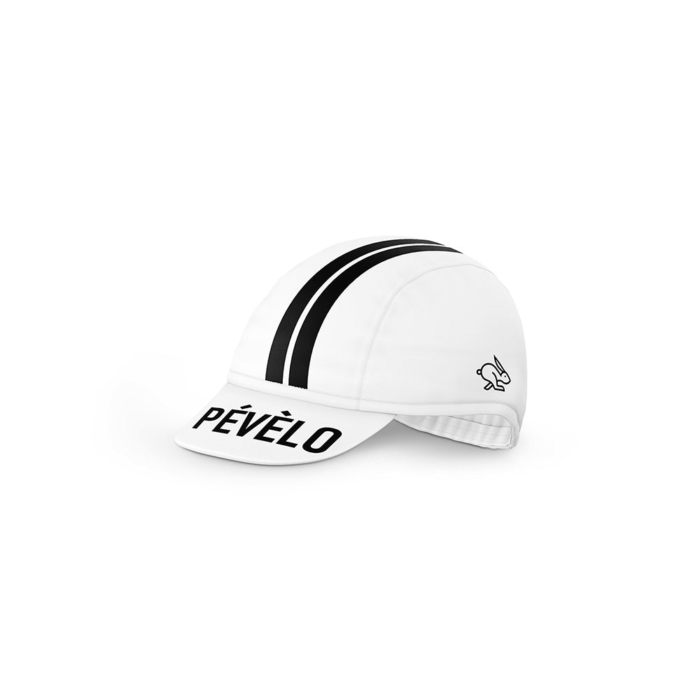 PÉVÈLO Pursuit - White Cycling Cap
