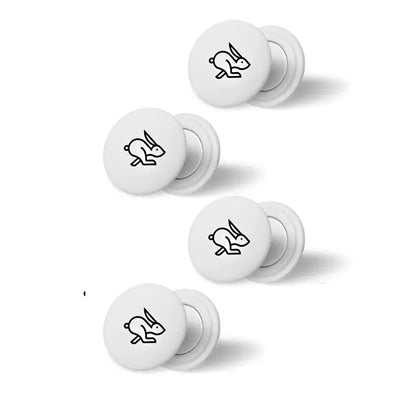 PÉVÈLO Pinless White - magneter til startnumre